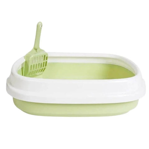 Cat Litter Tray with Lid & Scoop
