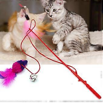 Plastic Mouse Stick For Cats