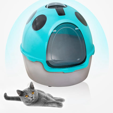 Cat Litter Box Lady Bird Shaped