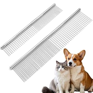 Nunbell steel comb for Cats and Dogs