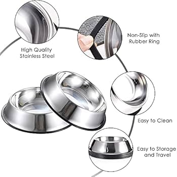 Steal Bowl for cats