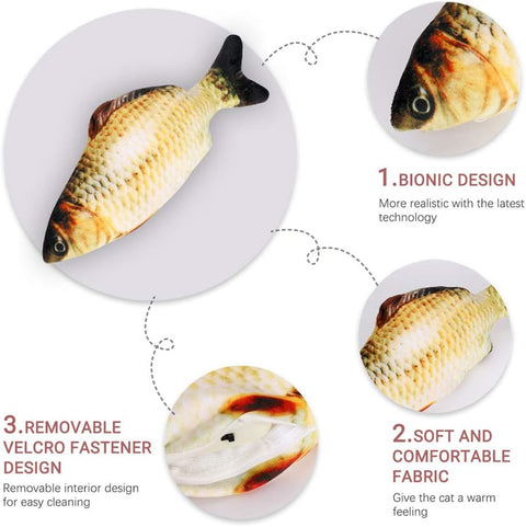 Vibrating Fish Toy For Cat