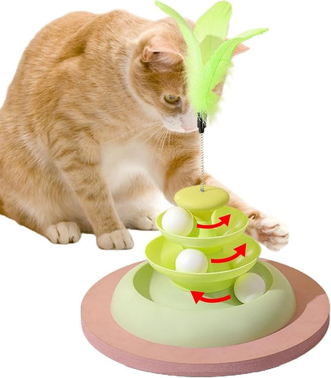 Track Of Tower For Cats