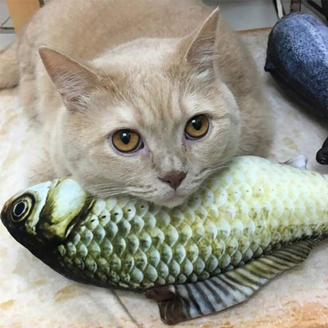Vibrating Fish Toy For Cat