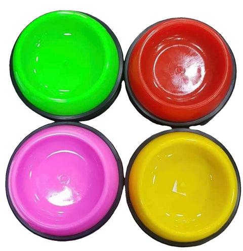 Round Plastic Bowl For Pets