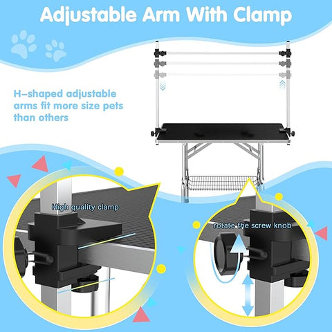 Pet Grooming Table
