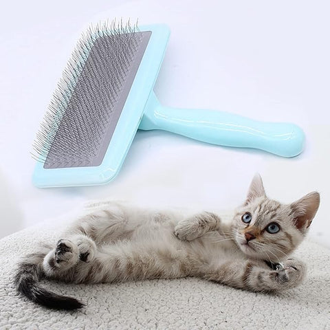 Slicker steal brush