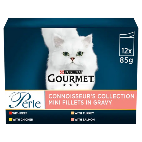 GOURMET® Perle Connoisseur's Collection in Gravy Wet Cat Food 85g