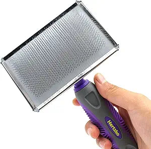 Slicker steal brush