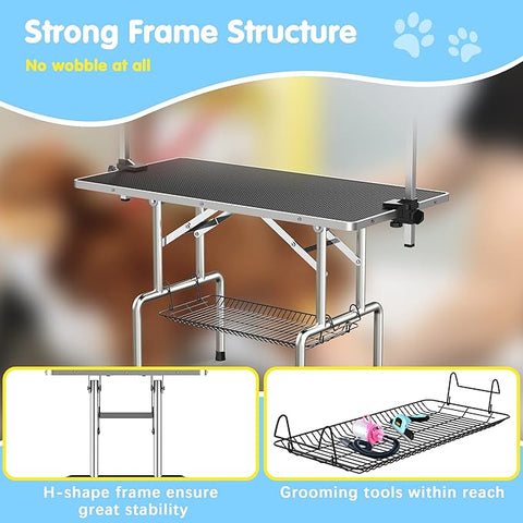 Pet Grooming Table