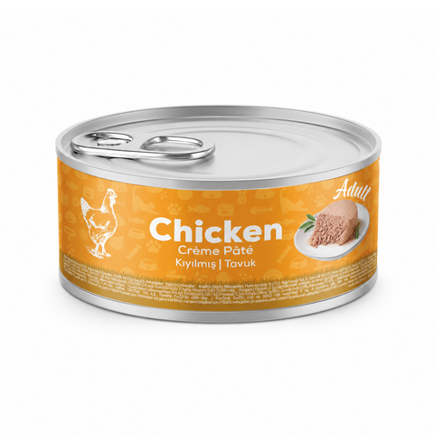 Petline Super Premium Adult Wet Cat Food Chicken 85 g Pate Gold Series