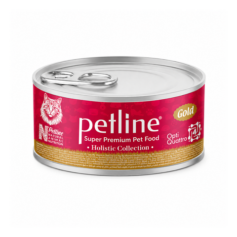 Petline Super Premium Adult Wet Cat Food Liver & Chicken 85 g Chunks In Gravy – Gold Series