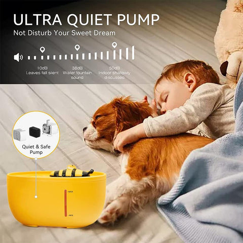Honey Bee Fountain For Pets