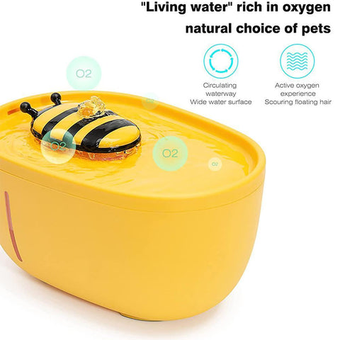 Honey Bee Fountain For Pets