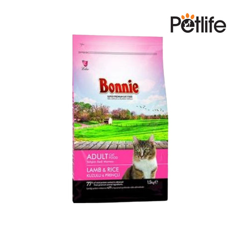 Bonnie Adult Cat Food Lamb and Rice