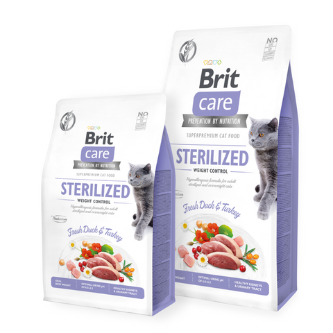 Brit Care Weight Control Sterilized Cat Food