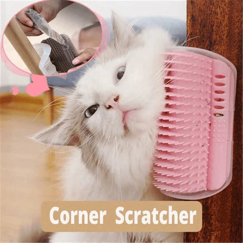 Cat Corner Scratcher With Catnip