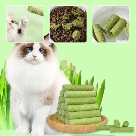 Cat Grass Teething Stick Chicken Flavour (6 Pieces Set)