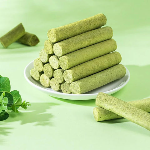 Cat Grass Teething Stick Chicken Flavour (6 Pieces Set)