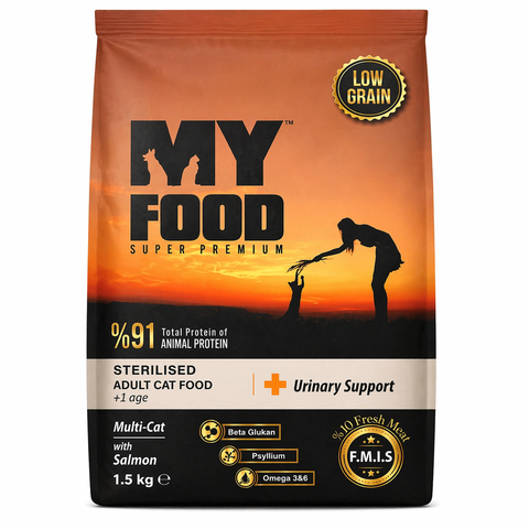 My Food Sterilised Adult Cat Food For Urinary Support-Salmon