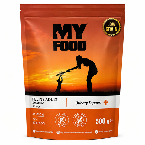My Food Sterilised Adult Cat Food For Urinary Support-Salmon
