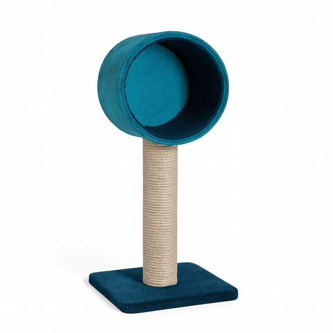 Round Pod Scratcher Tower