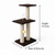 Three-Level Rectangular Base Scratcher
