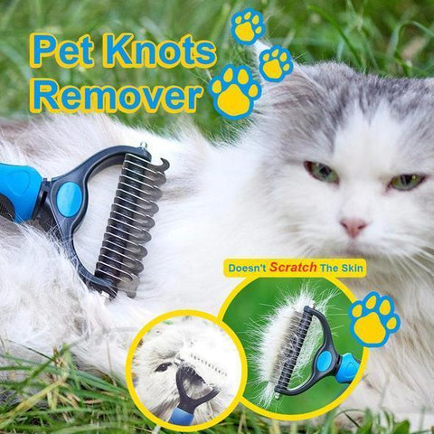 Pet Hair Dematting Comb for Cats and Dogs