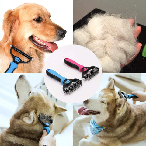 Pet Hair Dematting Comb for Cats and Dogs