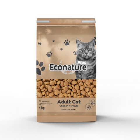 Econature Plus Adult Cat Chicken – 1KG