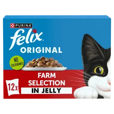 FELIX® Original Farm Selection In Jelly Wet Cat Food 85g