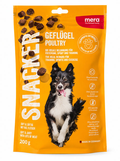 MERA Snacker Dog Treat Poultry 200g