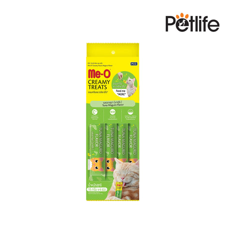 Pack of cat treats with 'Petlife' branding on a white background