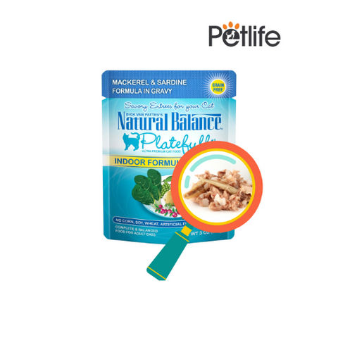 Natural Balance Cat Food Pouches – Mackerel n Sardine