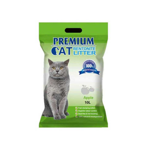 Premium Bentonite Cat Litter – Apple Scent