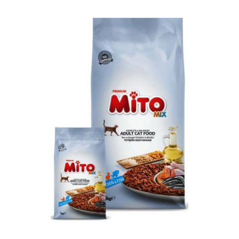Premium Mito Mix Cat Food in Chicken n Fish