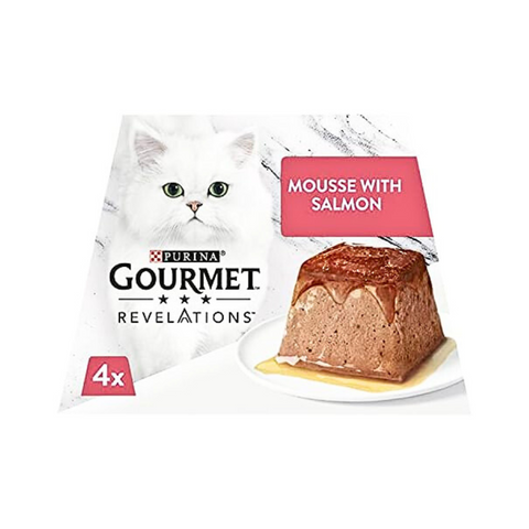 GOURMET Revelations Mousse with Salmon – Premium Wet Cat Food