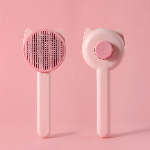 Button Brush Cat Face (In Box Pack)