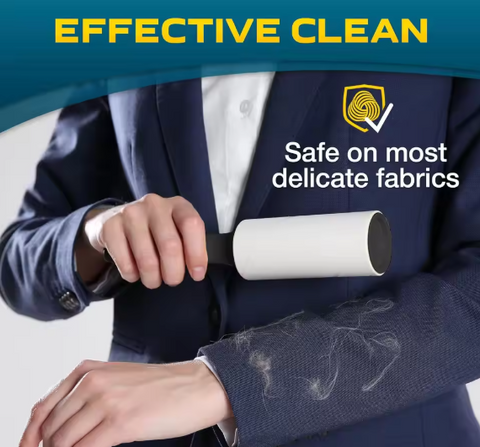 Lint Roller With Extra Sheets Imp (2pcs)-90 Sheets*3