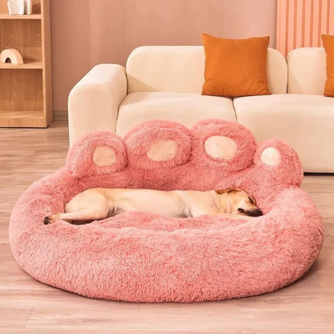 Paw Fur Bed For Pets