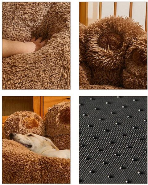 Paw Fur Bed For Pets