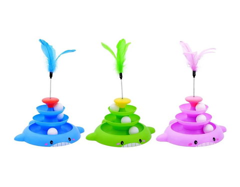 Track Of Tower Fish For Cats
