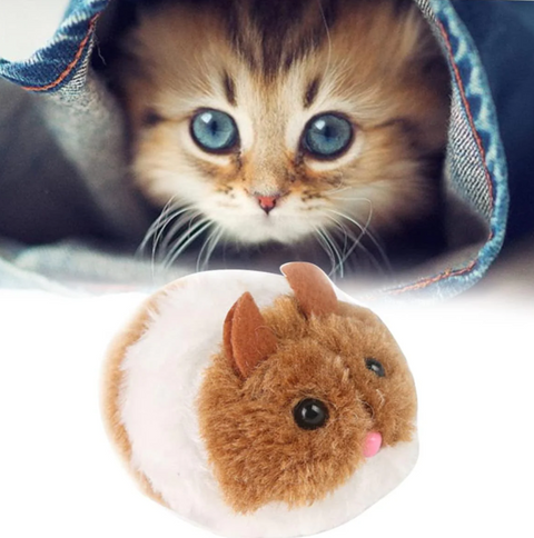 Vibrator Mouse Toy For Cat