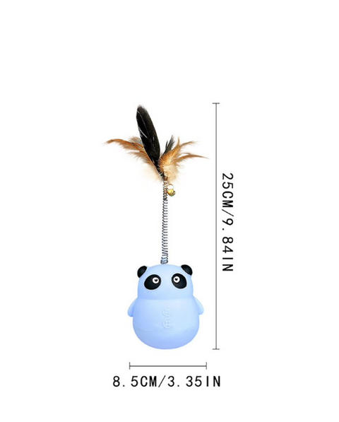 Spring Ball Cat Treat Toy