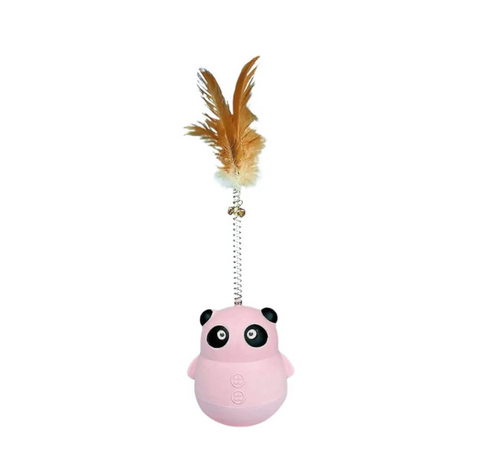 Spring Ball Cat Treat Toy