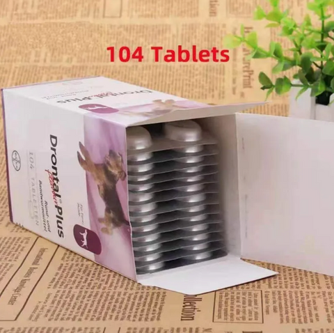 Drontal Tab Dog (Made In Thailand)-1 Tablet