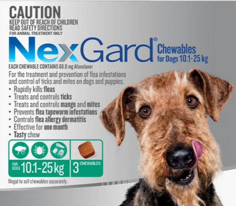 Nex Gard 10-25kg- (1 Tablet)