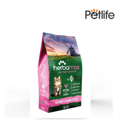 Herbamaxx Premium Kitten Food Chicken – 10 kg