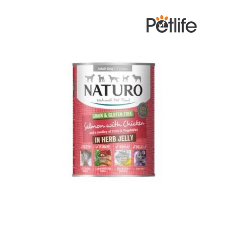 Naturo Grain & Gluten Free Beef With Chicken Wet Food Can