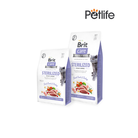 Brit Care Weight Control Sterilized Cat Food